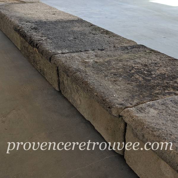 Lot bordure de bassin en pierre baa3438
