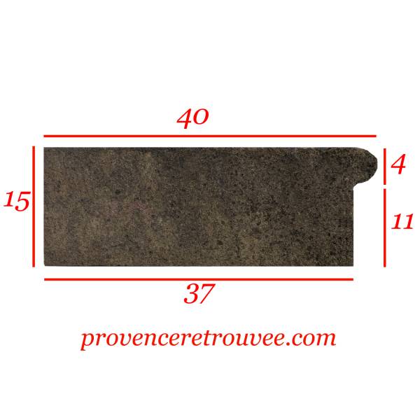 Lot bordure de bassin en pierre baa3438